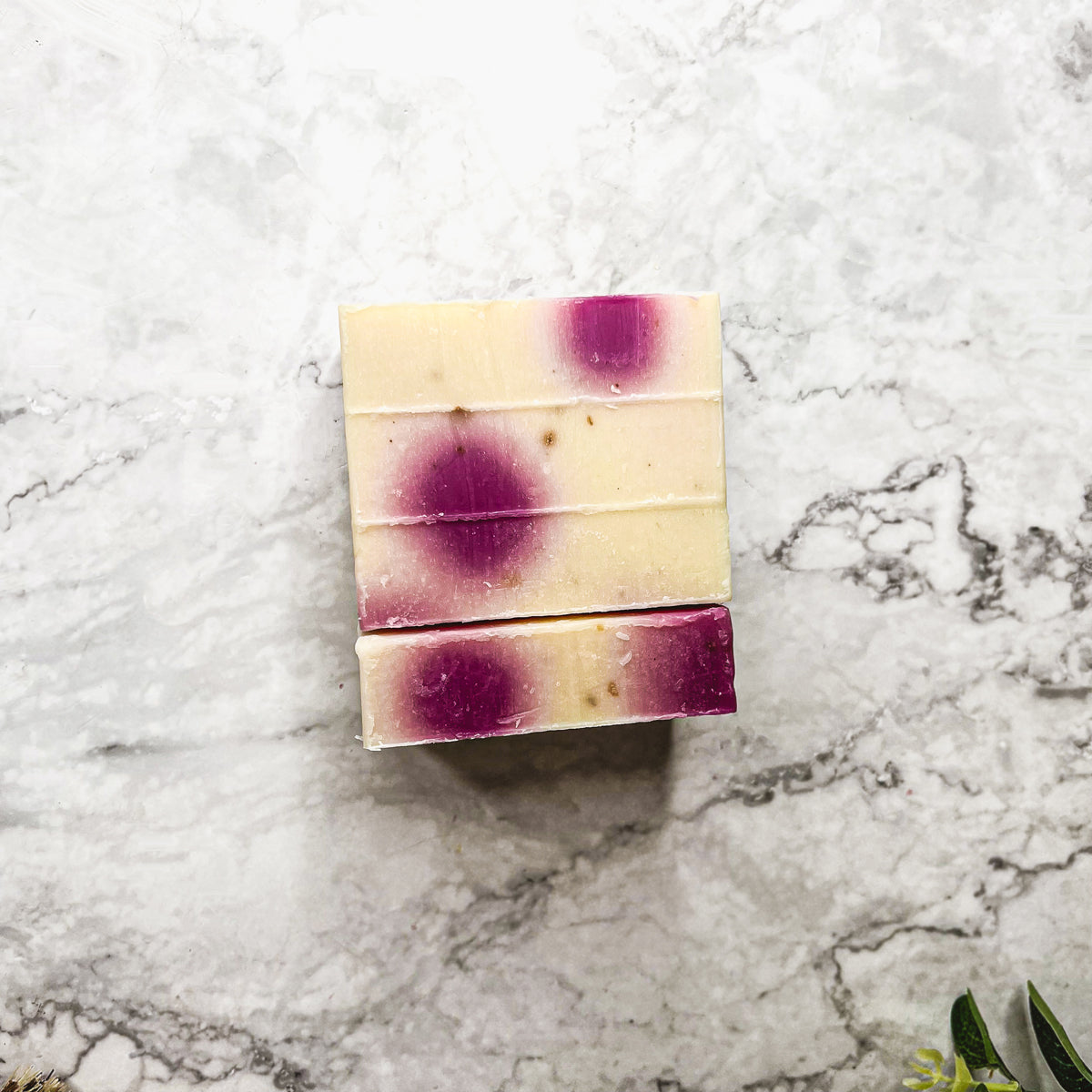 Petal Dance Rose Petal Soap Bar - Sweet Floral Musk Scent, Handmade Bath Soap