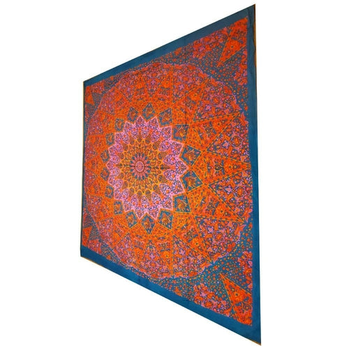 Chakra Elephant Mandala Tapestry Wall Hanging Decor