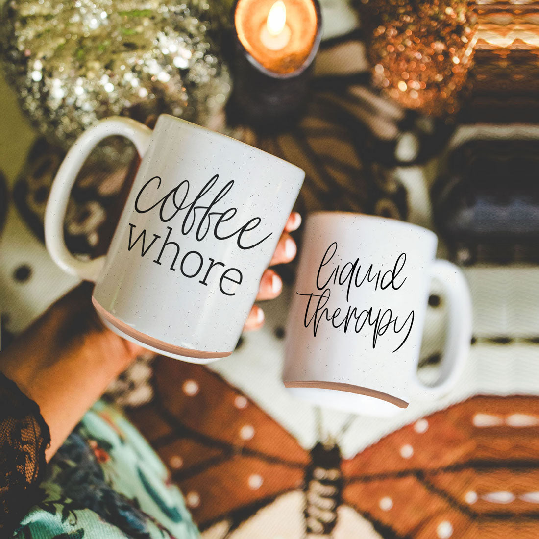 Liquid Therapy Ceramic Mug 16oz Relaxing Coffee Tea Cup Gift For Stress Relief