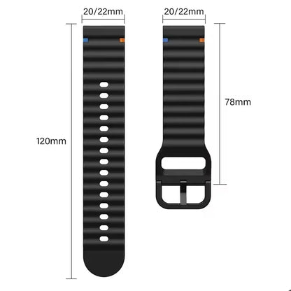 COROS Silicone Watch Band Replacement - Unisex Comfort Strap