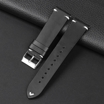 COROS Smartwatch Leather Band Quick Release Retro Oil Wax Calfskin