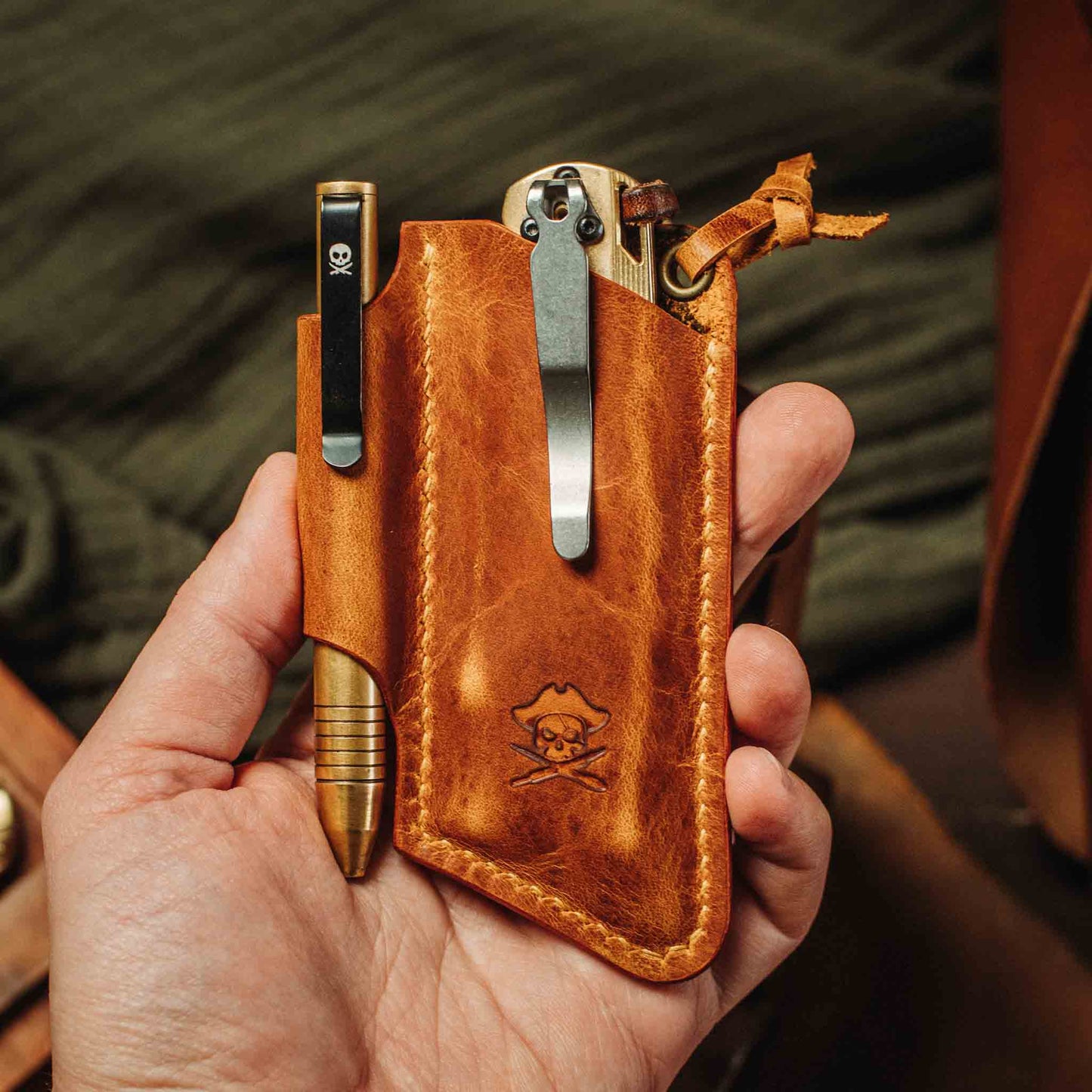 Pirate Goods Sailor v3 – Leather EDC Knife Sleeve
