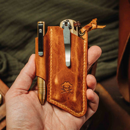 Pirate Goods Sailor v3 – Leather EDC Knife Sleeve