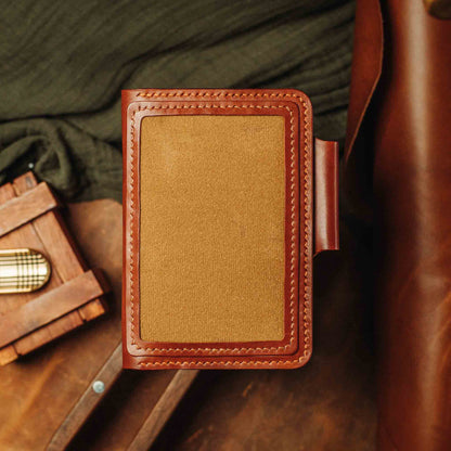 Pirate Goods Quartermaster v2 – Leather Passport Wallet with Velcro