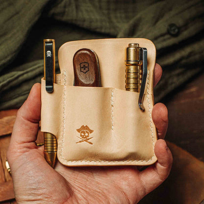 Pirate Goods First Mate Pocket Organizer – Leather EDC Pocket Organizer