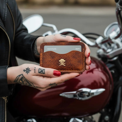 Pirate Goods Drunken Boatswain v2 Slim Wallet – Minimalist Leather EDC Card Holder