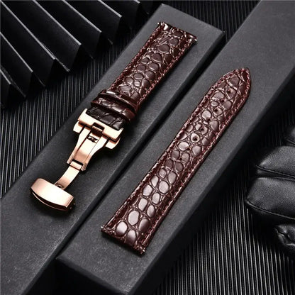 Huawei Leather Band - Crocodile Pattern - Premium Quality
