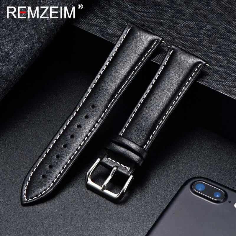 Ticwatch Leather Band - Durable Classic Design for Style