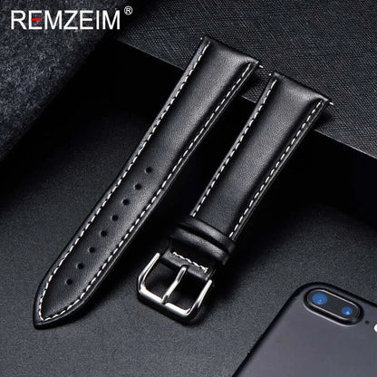 Ticwatch Leather Band - Durable Classic Design for Style