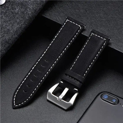 Samsung Galaxy Watch Leather Band - Classic Genuine Design