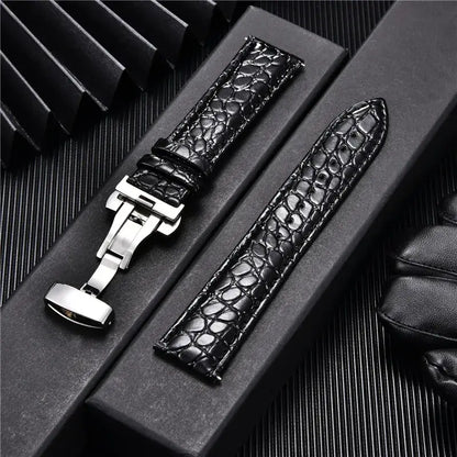 Huawei Leather Band - Crocodile Pattern - Premium Quality
