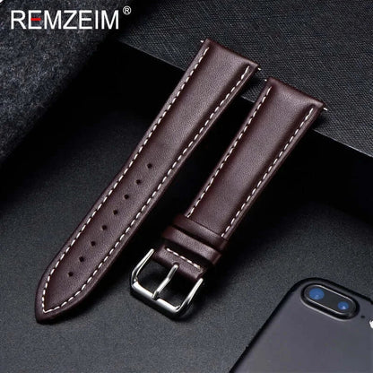 Ticwatch Leather Band - Durable Classic Design for Style