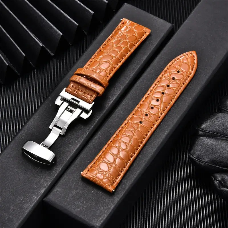 Huawei Leather Band - Crocodile Pattern - Premium Quality
