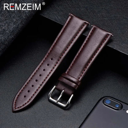 Ticwatch Leather Band - Durable Classic Design for Style