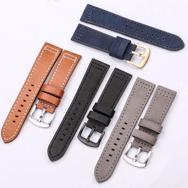 Samsung Galaxy Watch Soft Leather Band - Premium Design