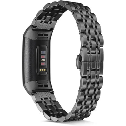 Fitbit Charge 5 6 3 4 2 Stainless Steel Metal Band