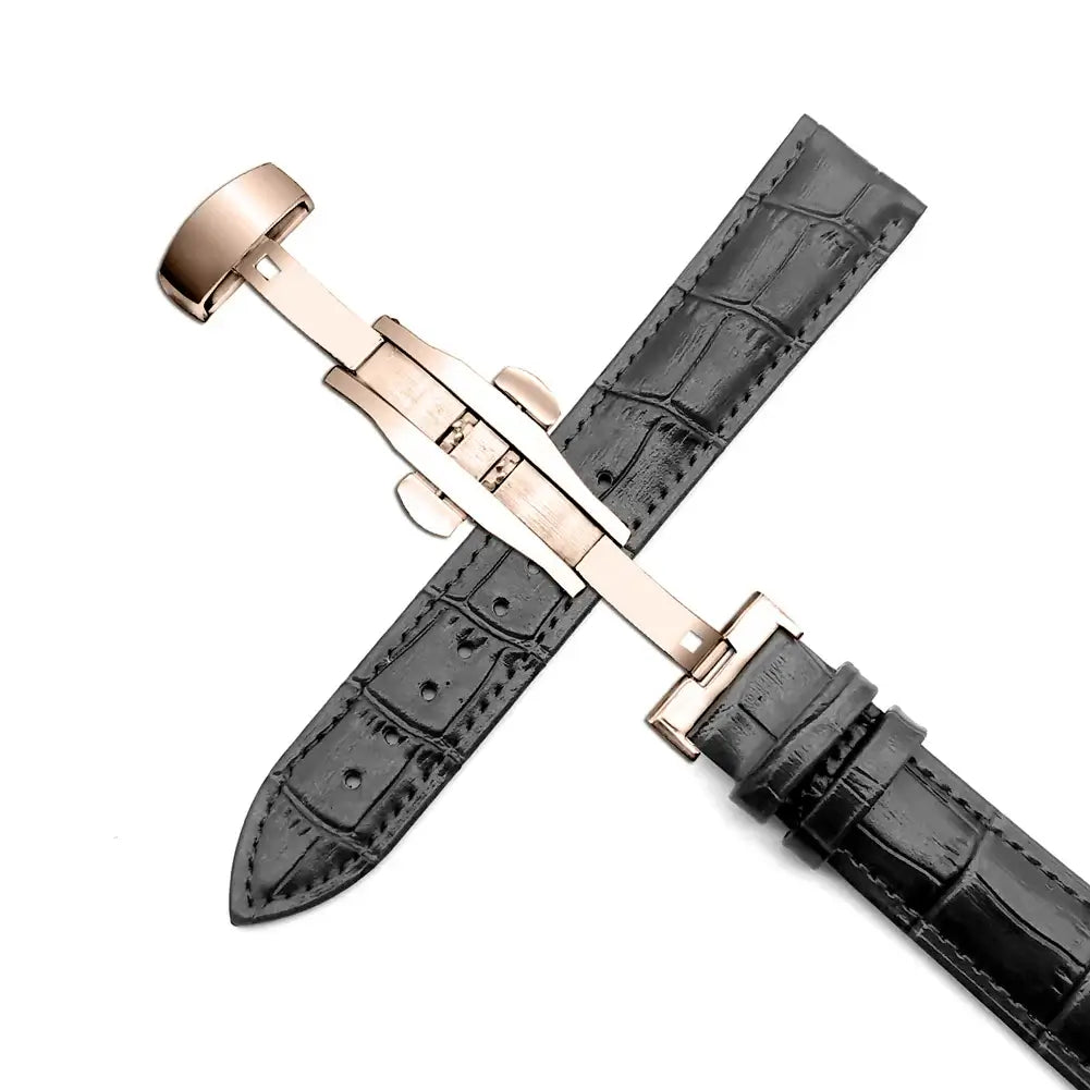 Samsung Galaxy Watch Leather Strap - Premium Classic Design