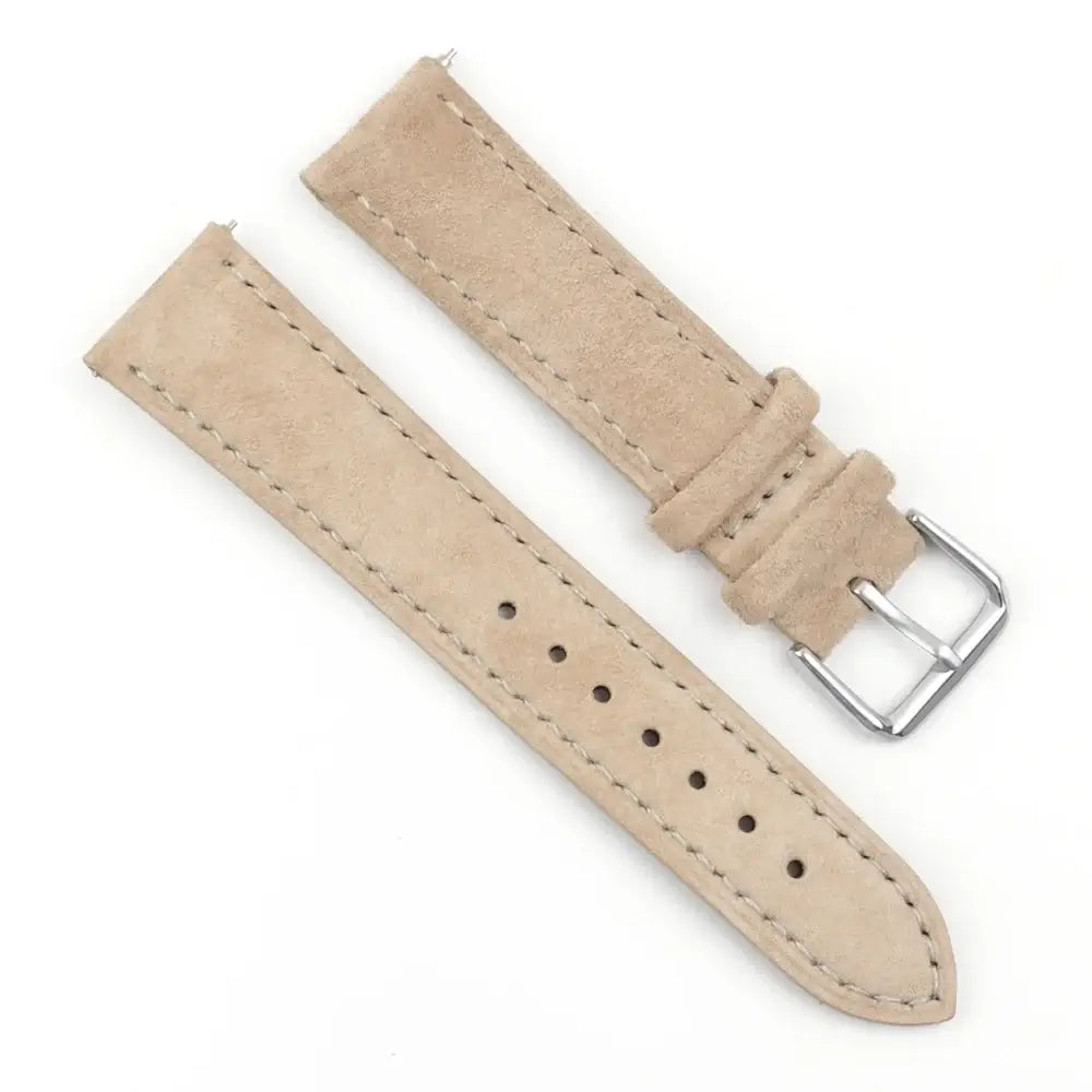 Samsung Galaxy Watch Suede Leather Strap - Stylish Comfort