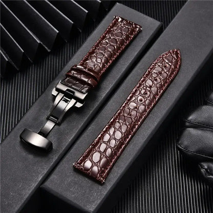 Suunto Genuine Leather Band - Crocodile Pattern Classic