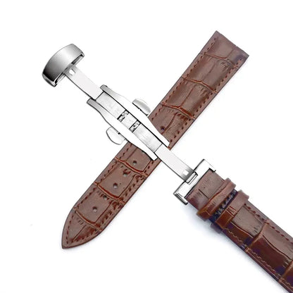 Samsung Galaxy Watch Leather Strap - Premium Classic Design