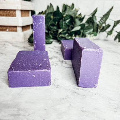 Pure Lilac Soap Bar - Natural Olive Oil Floral Soap, Fresh Summer Lilac Scent