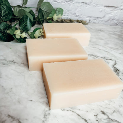 Citrus Orange Lemon Soap Bar Gender Neutral Patchouli Musk Scent