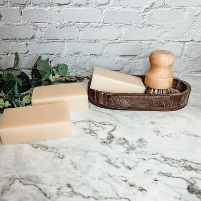 Ginger White Tea Aloe Soap Bar - Soothing Moisturizing Tea Tree & Natural Care