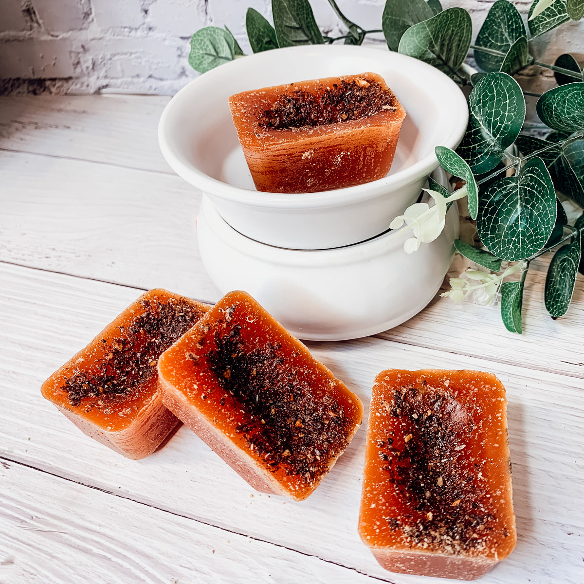 Natural XL Wax Melts - Orange Mandarin Citrus Spice Paradise Scent Floral Apple