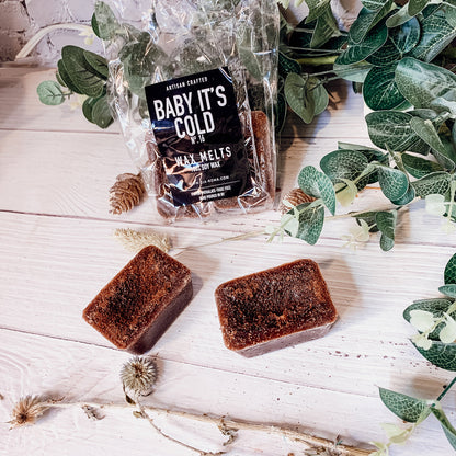 Gingerbread Spiced Latte XL Wax Melts - Warm Gingerbread Latte Scent