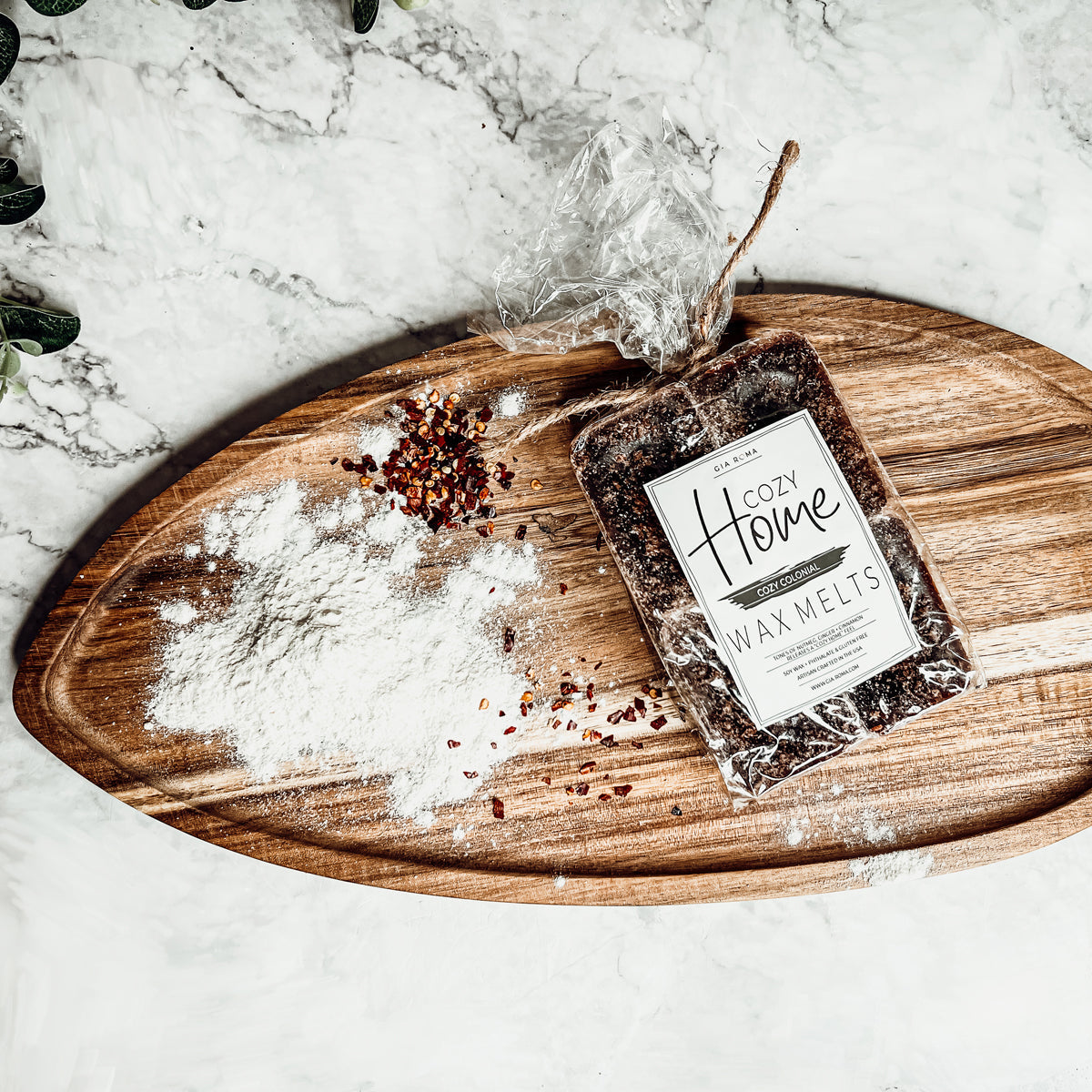 Cozy Colonial Natural XL Wax Melts - Nutmeg Ginger Cinnamon Home Scent