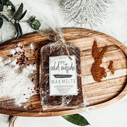Gingerbread Spiced Latte XL Wax Melts - Warm Gingerbread Latte Scent