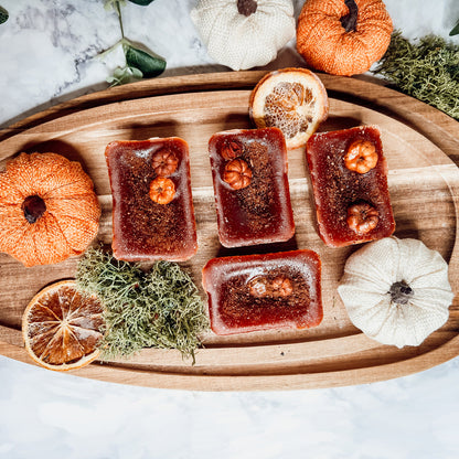 Pumpkin Buttercream XL Wax Melts Natural 4 Cubes 2oz Each Pumpkin Spice