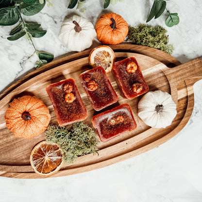 Pumpkin Buttercream XL Wax Melts Natural 4 Cubes 2oz Each Pumpkin Spice