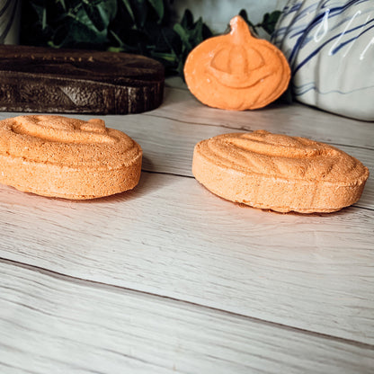 Pumpkin Spice Bath Bomb 3.5oz Fall Scented Bath Fizzy Gift For Women