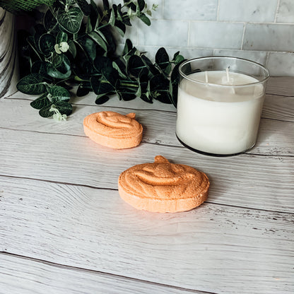 Pumpkin Spice Bath Bomb 3.5oz Fall Scented Bath Fizzy Gift For Women