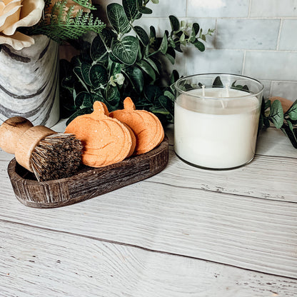Pumpkin Spice Bath Bomb 3.5oz Fall Scented Bath Fizzy Gift For Women