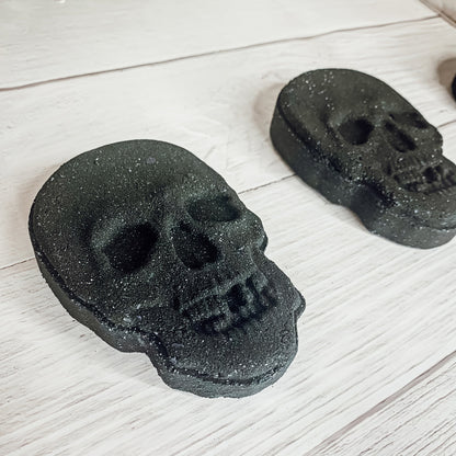 Halloween Skull Bath Bomb 5oz - Large Eucalyptus Spearmint Unisex Favor