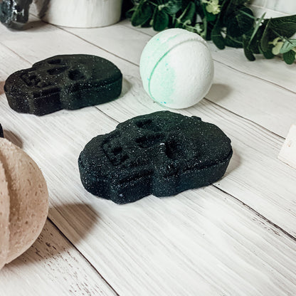 Halloween Skull Bath Bomb 5oz - Large Eucalyptus Spearmint Unisex Favor