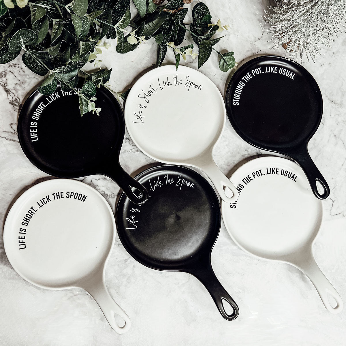 Spoon Rest And Wooden Spoon Set Custom Color Quote Choice Kitchen Gift