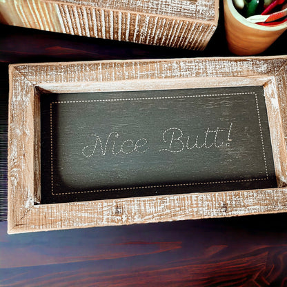 Funny Double Sided Bathroom Sign Guest Restroom Humor Decor Gift For Remodel Homes