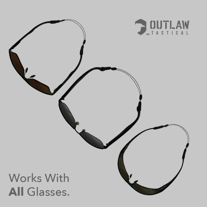 Tactical Glasses Retaining Cord & Ear Hook Grips