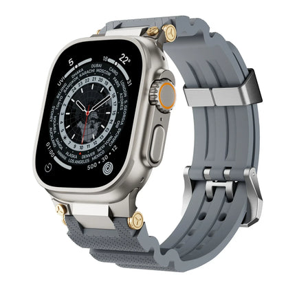 Apple Watch Silicone Sports Strap - Waterproof Rubber Band