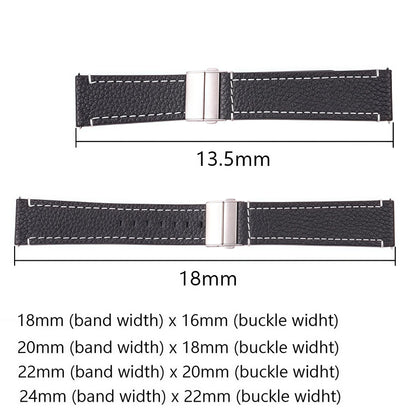 COROS Genuine Leather Watch Band For Smartwatch Unisex 20cm Cow Leather Strap