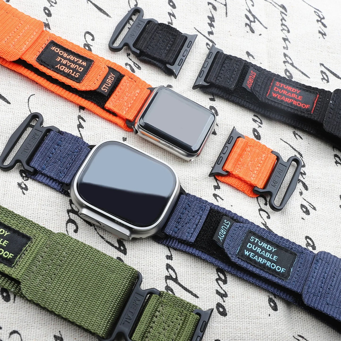 Apple Watch Nylon Band - Tough Waterproof Strap