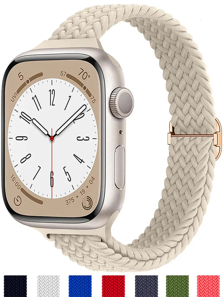 Apple Watch Nylon Band - Soft Breathable Braided Strap
