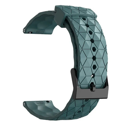 COROS Bands Silicone Sport Watch Strap Football Pattern Unisex Waterproof