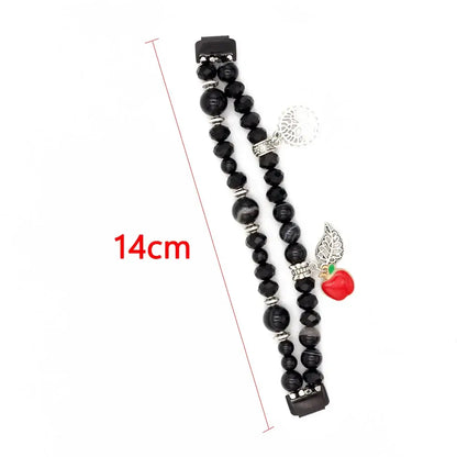 Fitbit Inspire 3 Beaded Elastic Band – Stylish Stretch Bracelet Strap