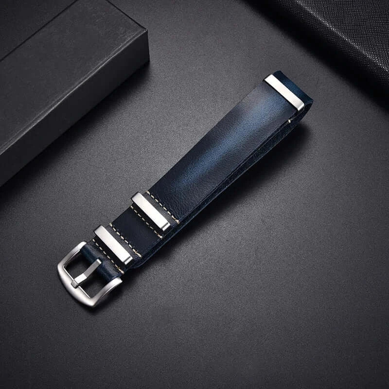 Ticwatch Leather Band - Premium Textured Design