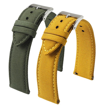 COROS Nylon Sailcloth Watch Bands - Quick Release Strap Waterproof Sport