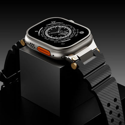 Apple Watch Silicone Sports Strap - Waterproof Rubber Band